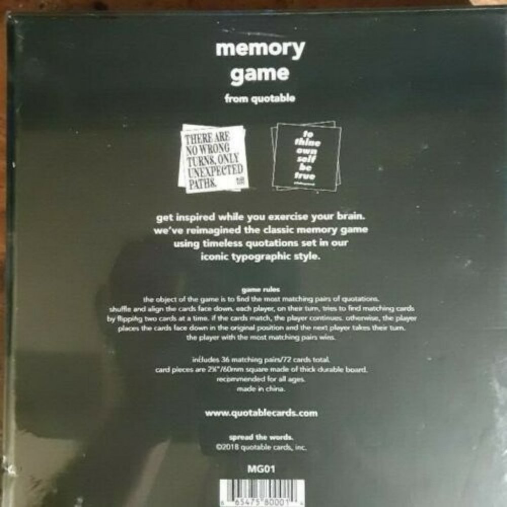 The memory game - Picture 2 of 2